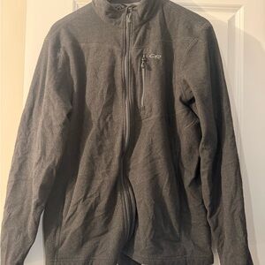 Outdoor Research Men's Charcoal Zip-Up Sweater